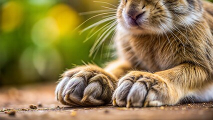 Lucky Rabbit's Foot: A superstition dating back centuries, carrying a rabbit's foot is believed to bring good luck and prosperity, particularly in North American folklore.
