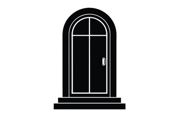 illustration of a door