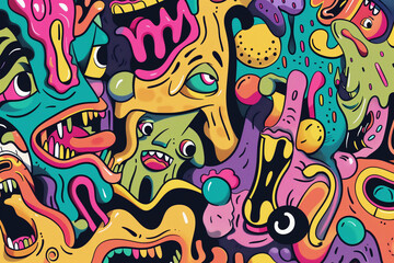 Obraz premium abstract illustration background wallpaper