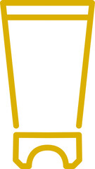 sunblock tube icon 