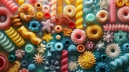 Background image, fantasy style, 3D, sphere, circle, colorful, pleasing to the eye.