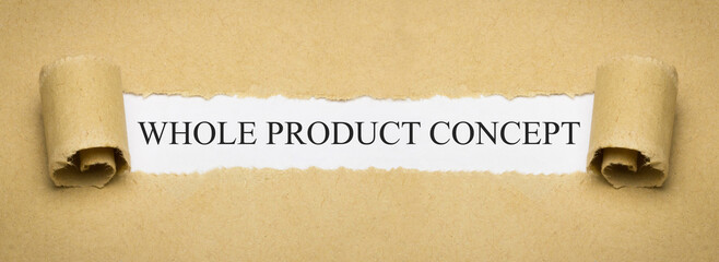 Whole Product Concept