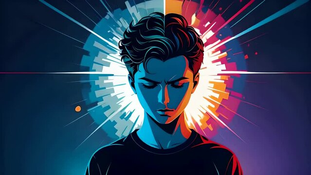 human mental health perfectionism vector