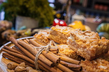 Tasty Apple Pie With Cinnamon	