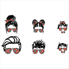 Family life bundle vector