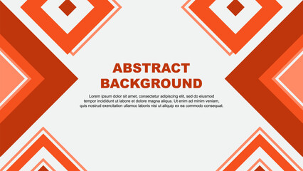 Obraz premium Abstract Deep Orange Background Design Template. Abstract Banner Wallpaper Vector Illustration. Abstract Deep Orange Independence Day