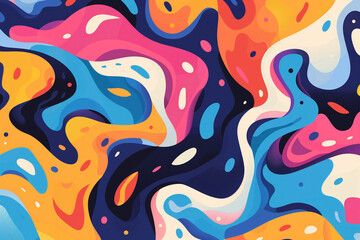 Obraz premium abstract illustration background wallpaper