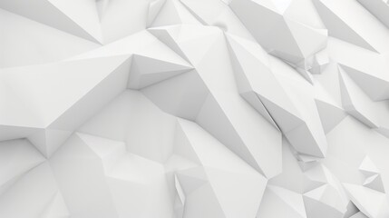 white polygon abstract background