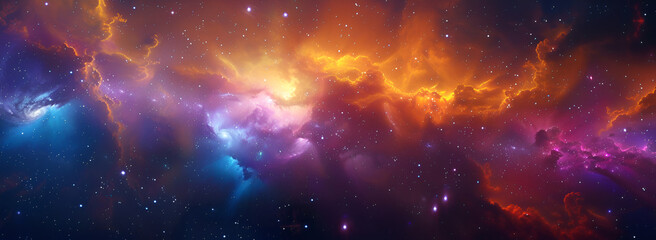 Naklejka premium Galaxy desktop wallpaper HD 8K wallpaper Stock Photographic Image 