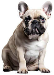 Obraz premium French Bulldog Transparente Background PNG