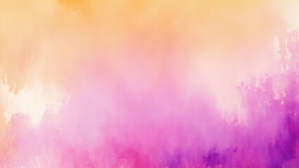 Fototapeta premium Purple and orange background with texture and distressed vintage grunge and watercolor