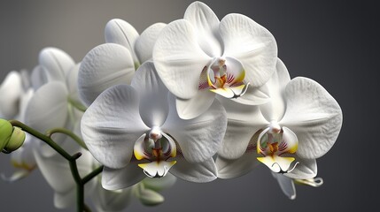 White orchid generate ai