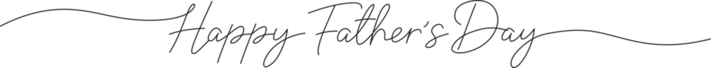 Happy Father's Day Word. EPS 10