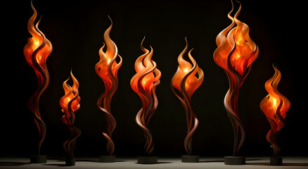 flamenco flame fixtures