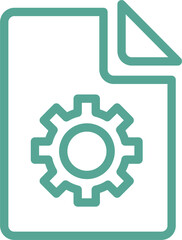 folder icon with gear