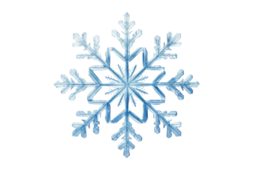 Ethereal Snowfall on a Blank Canvas. On a White or Clear Surface PNG Transparent Background.