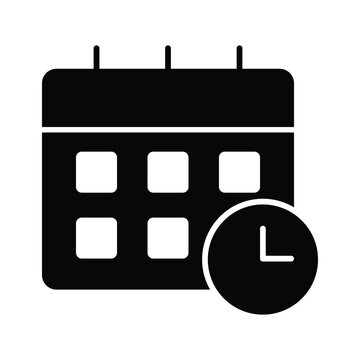 recommend clip art: Check this beautifully designed vector of calendar with clock, premium icon of planner