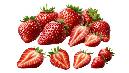 Strawberry Spectrum A Comprehensive Display from Multiple Angles