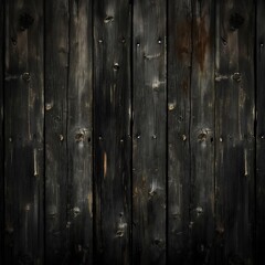 Fototapeta premium dark wood panels wall background for vintage design texture.