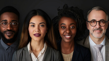 Colleagues from different backgrounds come together, showcasing their unique skills and perspectives to drive success in the business community