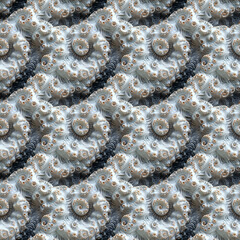Seamless background pattern. Abstract fractal image.