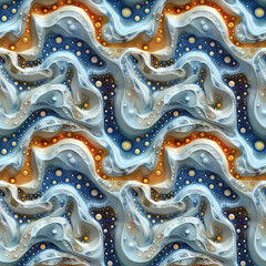 Seamless background pattern. Abstract fractal image.