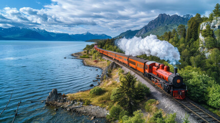 Scenic train routes traverse iconic landmarks and hidden gems, unveiling hidden treasures and secret wonders waiting to be discovered by adventurous travelers