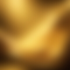 Obraz premium Abstract blur gold background, grain noise effect, blur color background for use, trendy vintage brochure banner