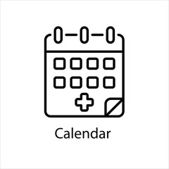 Calendar Vector icon 