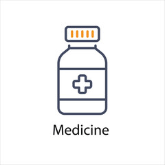 Medicine Vector icon 