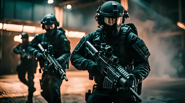 The Future of Special Forces. Cyberpunk Style Operations