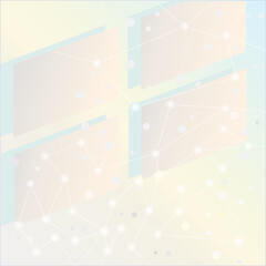 Digital technology speed connecting, cyber nano information, abstract communication, innovation future technology data, internet network connection, Ai big data, 3d line point illustration