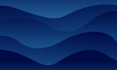 abstract wave soft blue background. Dynamic shapes wavy line composition.