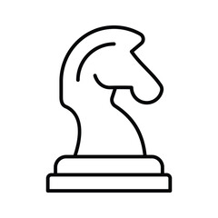 Trendy vector of strategy in editable style, chess pawn in modern design style
