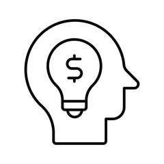 Download this premium vector of Business Idea in editable style, ready to use icon