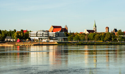 sundown, jezior, woda, niebo, słońce, krajobraz, wschody, charakter, rzeka, wieczorny, chmura, dzisiejszy wieczór, pomarańcz, brzask, poranek, chmura, spokojny, lato, sylwetka, horyzont,  © Krzysztof  Jaworski