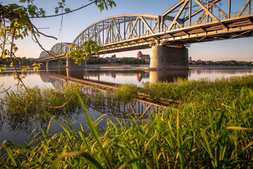 sundown, jezior, woda, niebo, słońce, krajobraz, wschody, charakter, rzeka, wieczorny, chmura, dzisiejszy wieczór, pomarańcz, brzask, poranek, chmura, spokojny, lato, sylwetka, horyzont,  © Krzysztof  Jaworski