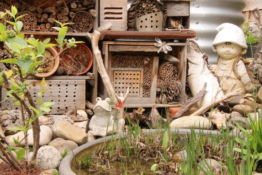 Insektenhaus selbst gestaltet