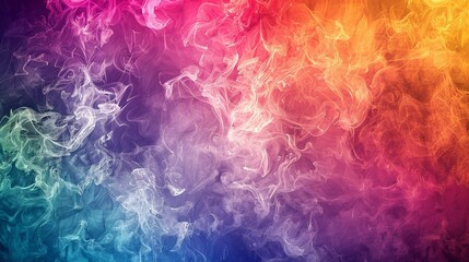 Obraz premium A bright and colorful background with many different colors mixed together.