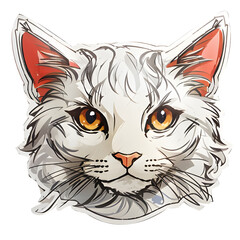 illustration of a cat