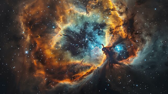 The Eagle Nebula, also known as M16, is an emission nebula located in the constellation of Serpens.