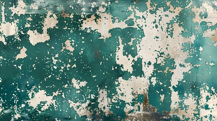weathered blue green cracked peeling paint texture