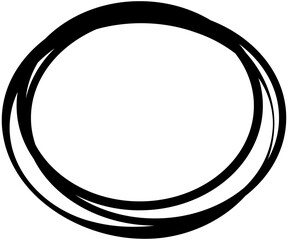 Scribble round icons collection.Hand-drawn Circular Sketch Icon set.Round Circular Scribble Doodle Icon.Vector
