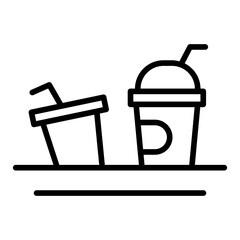 Water pollution icon