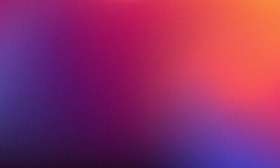 Gradient abstract grain background. Bright color liquid blend. Blurred fluid colorful mix. Modern design template for web covers, ad banners, posters, brochures, flyers. Raster illustration image.