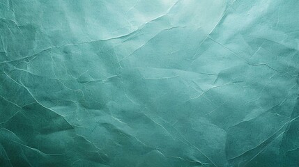 Obraz premium Blue crumpled paper texture. Old vintage retro paper background.