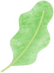 Green Leaf Watercolors 7