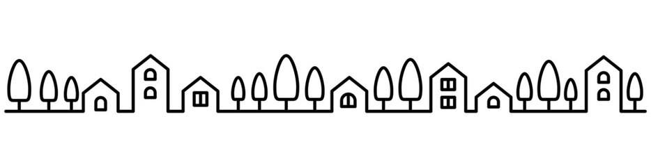 City Landscape, city skyline graphic background