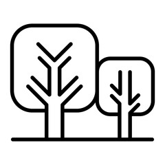 Obraz premium Tree icon