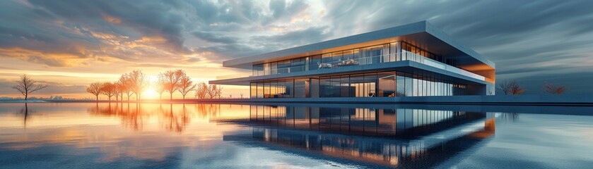 Modern Architecture, Houses and Buildings.